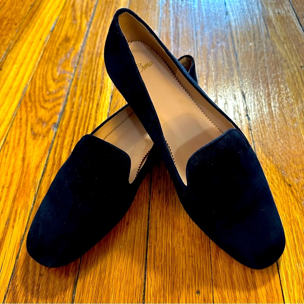 J. Crew Navy Women's Loafers 7